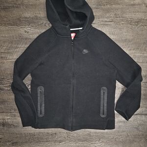 Nike Tech Fleece Full-Zip Youth Black